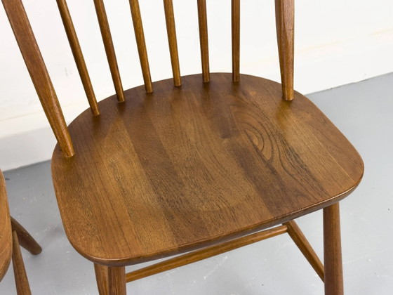 Dänische Teakholz Esszimmerstühle von Tarm Stole & Møbelfabrik, 1960er, 3er Set – Scandinavian (photo 8 of 14)