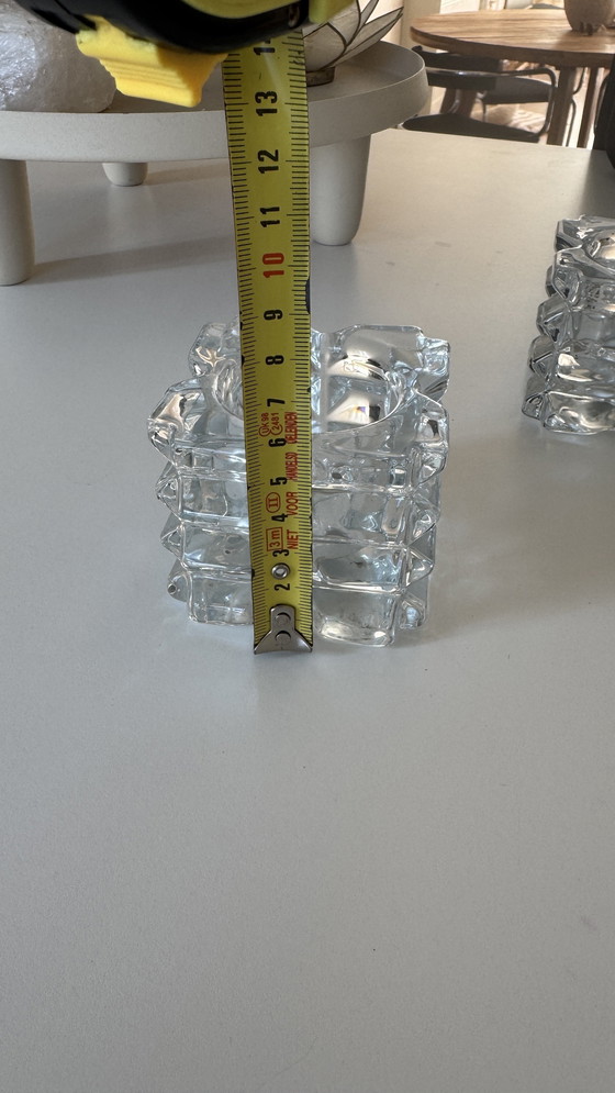 Image 1 of 2x postmoderne Teelichthalter