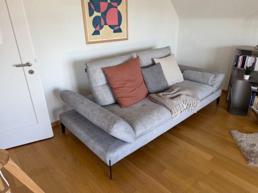 Nicoletti Sofa CHAMONIX grey linen