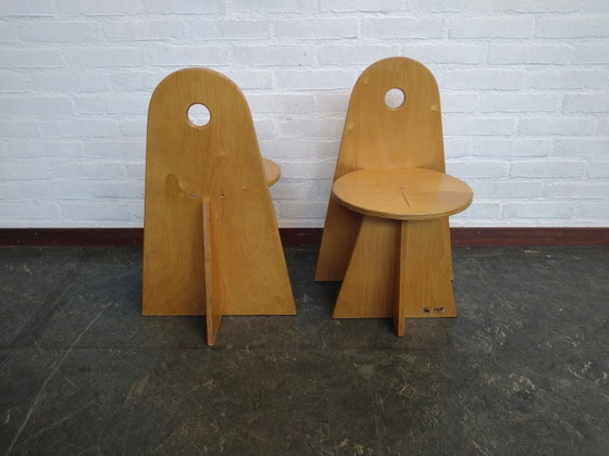 Image 1 of Design set of high chairs + table by ROLF