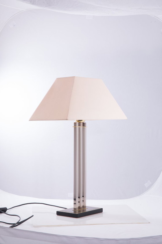 Image 1 of Willy Rizzo lamp for Deknudt Regency style