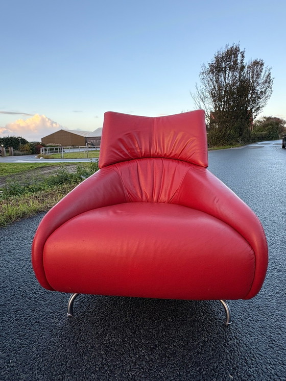 Leolux Solymi Fauteuil – Cuir, Chrome (photo 2 of 7)