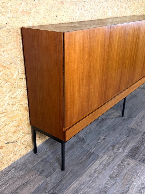 Image 1 of Credenza alta in teak anni '60/'70, modello B60 di Dieter Waeckerlin per Behr.