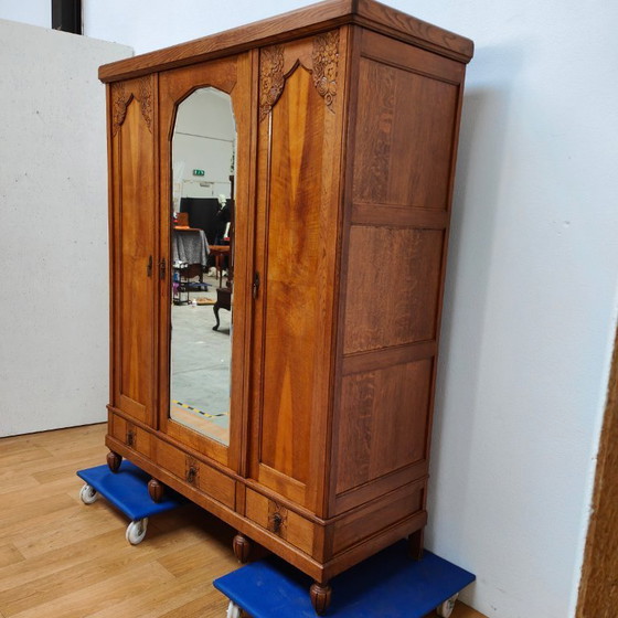 Image 1 of Armoire Art Déco vintage, armoire démontable