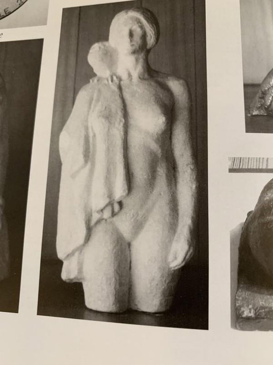 Sculptures d'animaux hiboux en pierre par Herbert Geldhof, années 1960 – Stone, Mid Century Modern (photo 12 of 16)