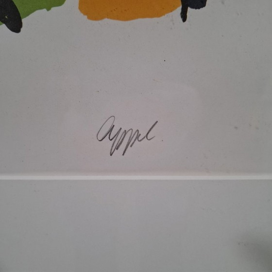 Image 1 of Karel Appel - Scimmia (serigrafia incorniciata)