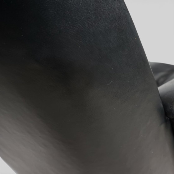 Image 1 of Fauteuil lounge en cuir Eugen Schmidt, 1960