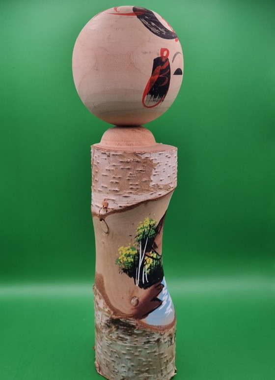 Leuke Kokeshi Uit Shinanoji Japan – Decoratieve objecten, Wood (photo 2 of 6)