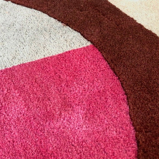 Tappeto cinetico « Bluna » di Kenzo, c.1980 – Tappeti, Wool (photo 3 of 6)