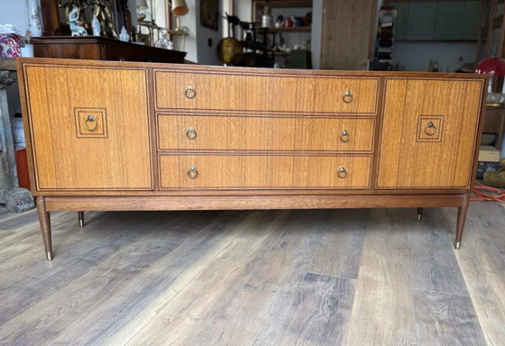 Aufgearbeitetes Greaves and Thomas Mid Century Modern Sideboard – Holz, Retro (photo 2 of 10)