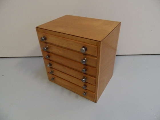 Image 1 of Vintage ladekastje horlogemaker