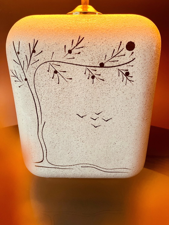 Image 1 of Unique Bohemian/Japanese table lamp