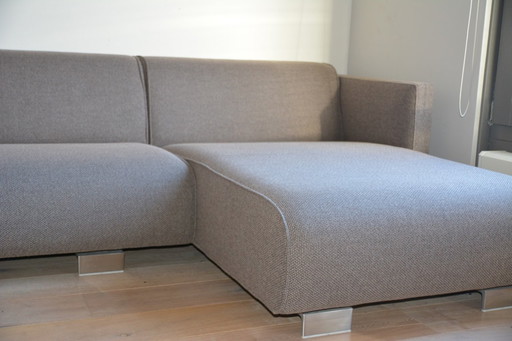Rolf Benz 3-seater sofa + chaise longue