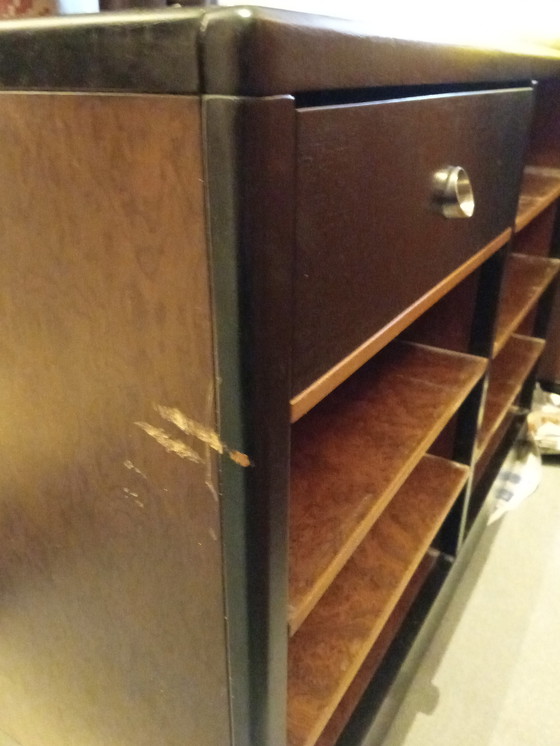 Image 1 of COMPLETE SET Italiaanse Design Kasten (Wortelhout) – Superdeal voor snelle beslisser!