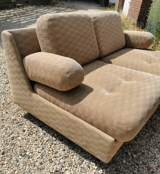 Vintage Sofa Leolux 704 – 2 zitsbanken, Textile, Wood (photo 2 of 10)