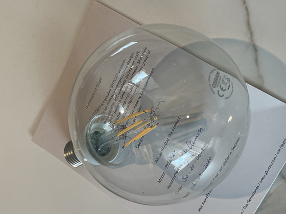 Image 1 of Peter Ghyzcy Safari MW 22 floor lamp like new