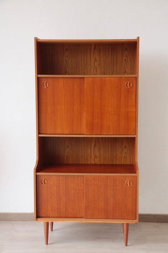 Image 1 of Libreria vintage in teak scandinavo – anni '60