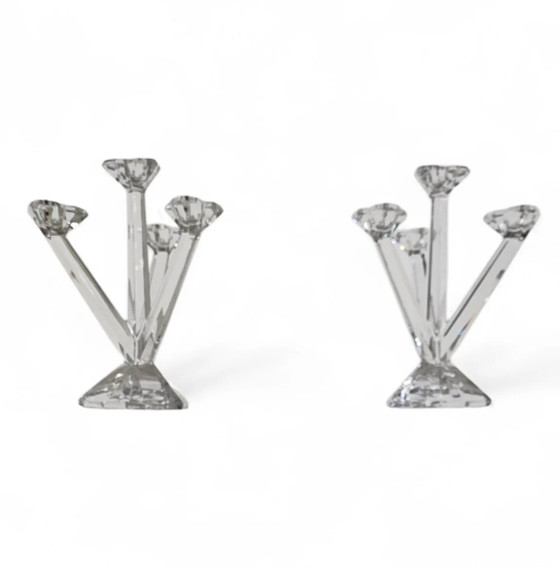 2 x four-armed Candlestick, Pattern Opera by Villeroy & Boch, – Candle holders (photo 14 of 18)