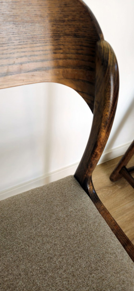 Image 1 of Satz von 4 Baumann „Schlittenstühlen“ aus Bugholz