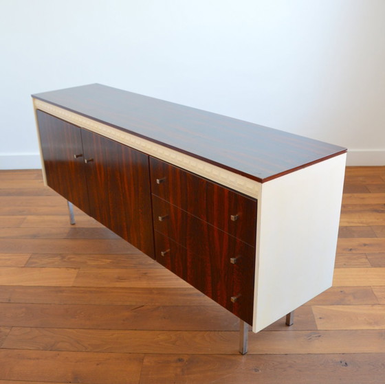 Image 1 of Scandinavian German Rio rosewood sideboard 1970s