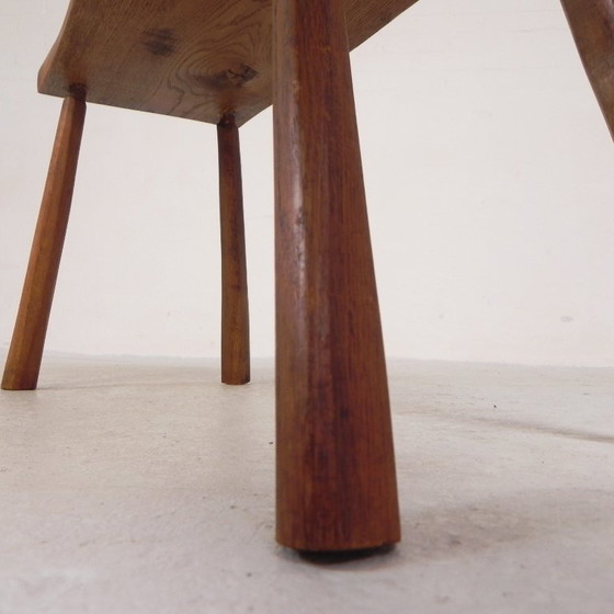 Image 1 of Vintage wooden tree trunk side table, 1960s