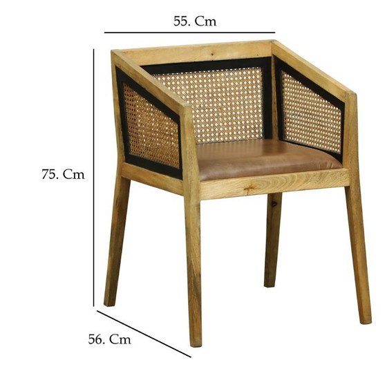 Sedia in rattan NOIR – Poltrone, Pelle (photo 2 of 8)