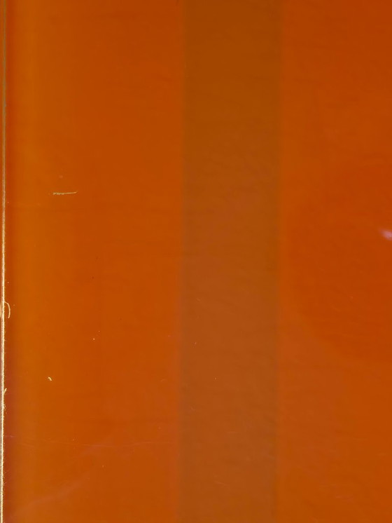 Image 1 of Prado Ciacci extendable table orange/white