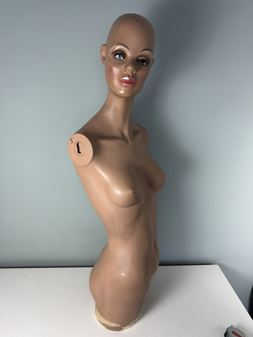 Vintage 1960s Female Mannequin Statue
