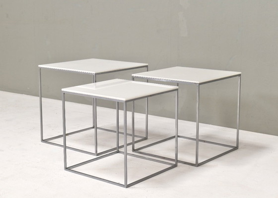 Image 1 of PK71 Miniset di Poul Kjærholm per E. Kold Christensen - Danimarca, 1957