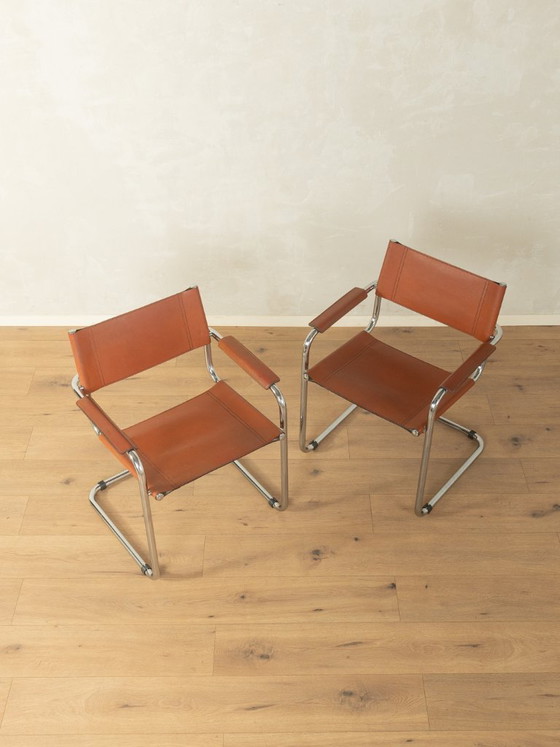 MG5 Cantilever Chair, Matteo Grassi – Dining chairs, Leather, Metal (photo 7 of 7)