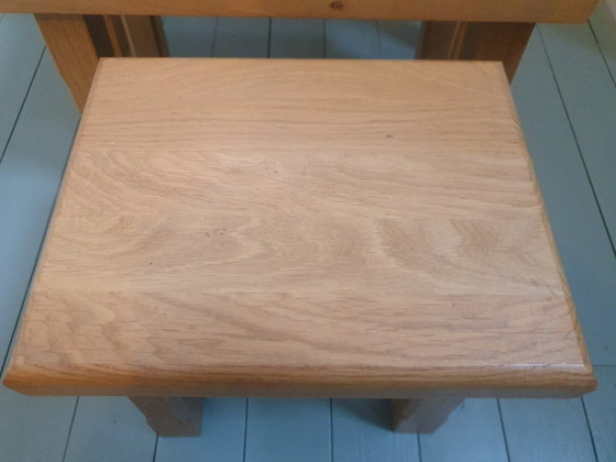 Image 1 of Mimi set di tre tavolini laterali vintage (presumibilmente danesi)