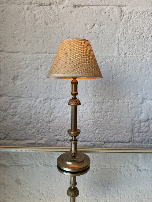 Lampe colonne stylisée années 60