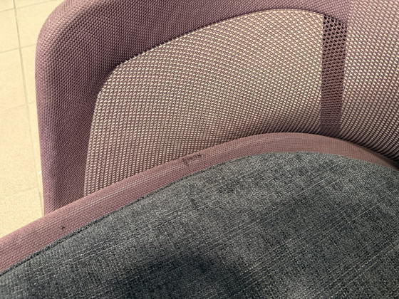 Vitra | Bouroullec | Slow Chair + Ottoman | Viola | 1 pezzo – Sedie e poltrone, Metallo, Tessile (photo 9 of 9)