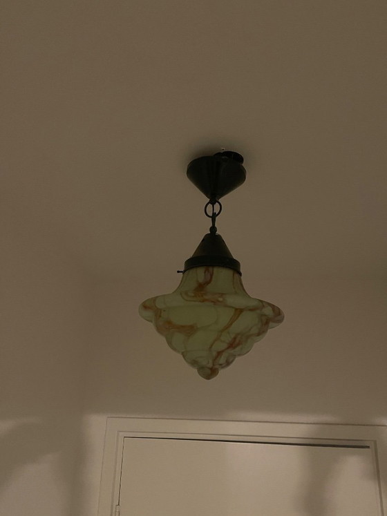 Image 1 of Lampada a sospensione Art Déco