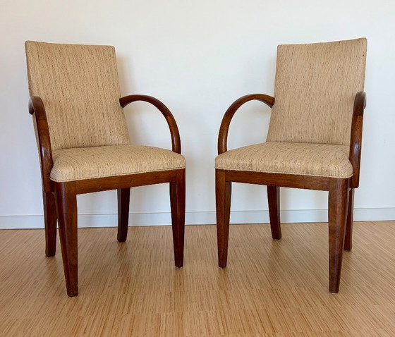 Image 1 of Pair of Early 1930s Art Deco armchairs