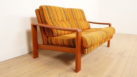 Image 1 of Vintage 2-zits bank | Teak | Retro
