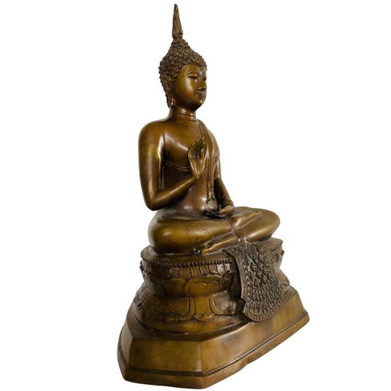 Buda tailandés de bronce lote 185 – Esculturas, Bronze, Gold (photo 8 of 10)