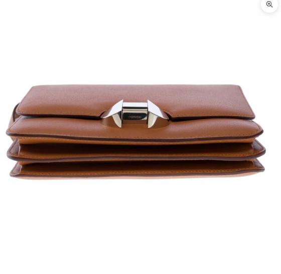 Image 1 of Borsa HERMES 2002 in cuoio dorato - 101272