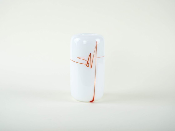 Image 1 of Glass vase, Danish design, 1970s, manufactured by Holmegaard