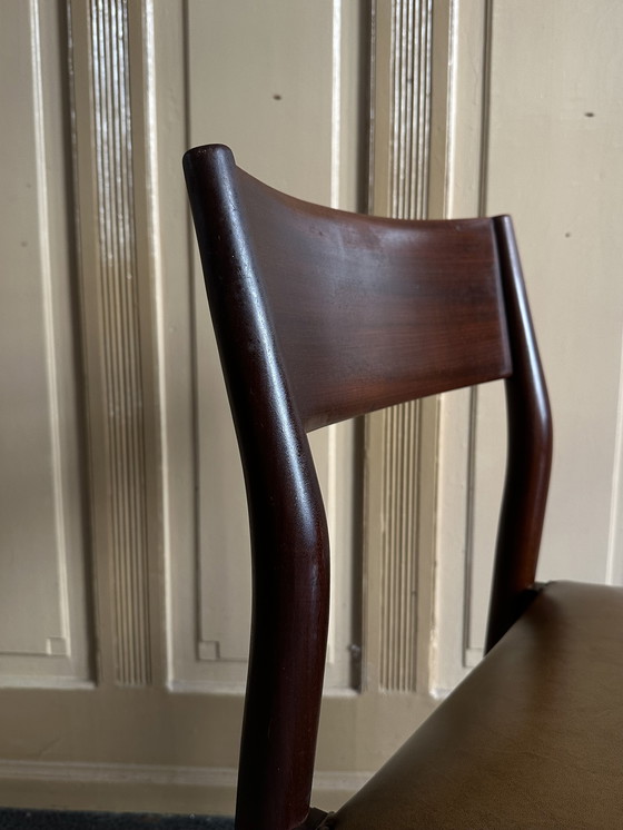 Image 1 of Georg Leowald Modèle 351 Chaise rembourrée Fabricant Wilkhahn