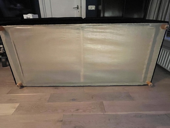 Image 1 of Gelderland Sofa 5811 – neu bezogen mit schwarzem Samt