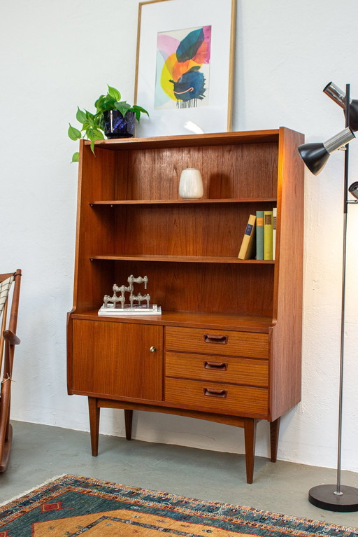 Bibliothèque en teck vintage Highboard