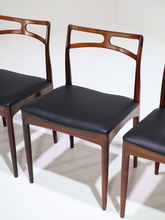 Image 1 of 6x Johannes Andersen 94 Esszimmerstühle aus Palisander