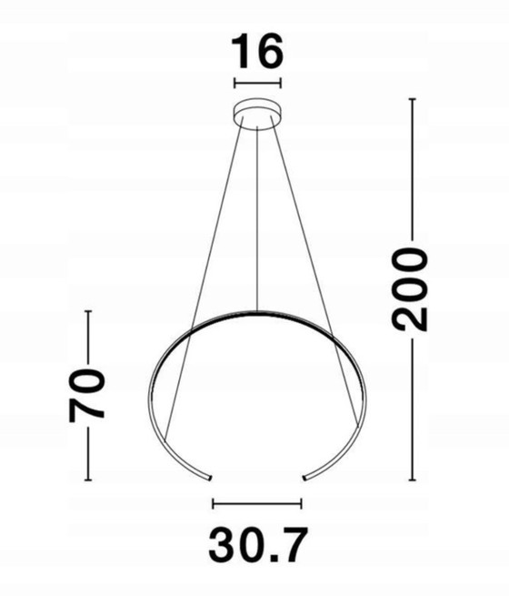 Image 1 of Lamp NOVA LUCE - hanging LED