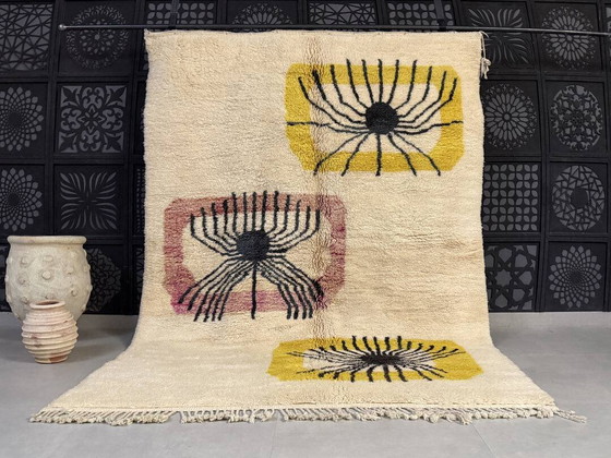 Tappeto Beni Ourain su misura 3/2 m - Tappeto in lana marocchina – Tappeti, Wool, Chrome, Modern (photo 9 of 9)