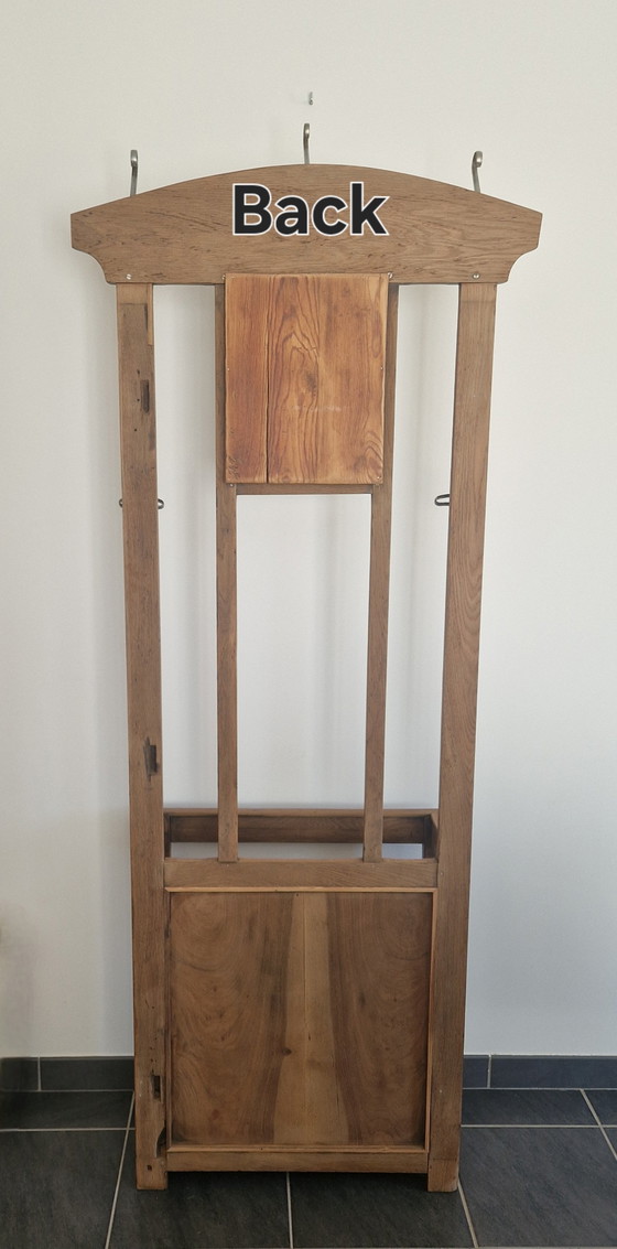 Image 1 of Art Deco entreehal - Periode jaren 40 - Hout en metaal