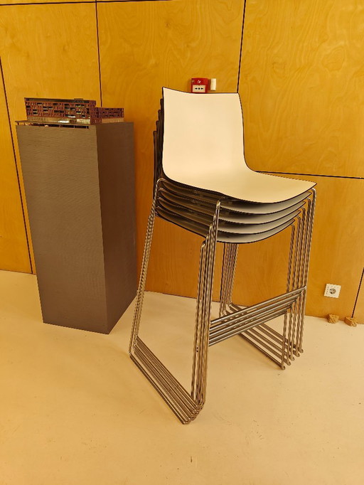 5x Arper Catifa 46 Bar Stool