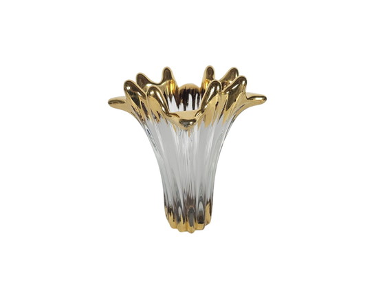 Image 1 of Bayel France - Crystal - Royale de Champagne - Gilded - 1950's
