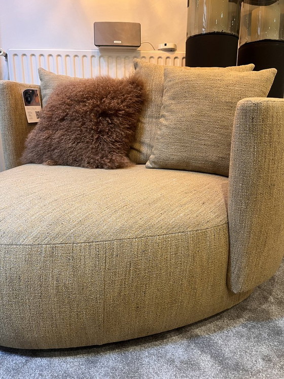 Fauteuil Plectrum - Passe Partout - couleur jaune, Loveseats, Textile, Beige (photo 4 sur 12)