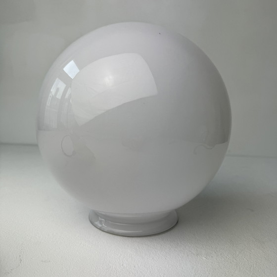 Image 1 of Vintage Opaline 18 Cm Round Hanging Lamp